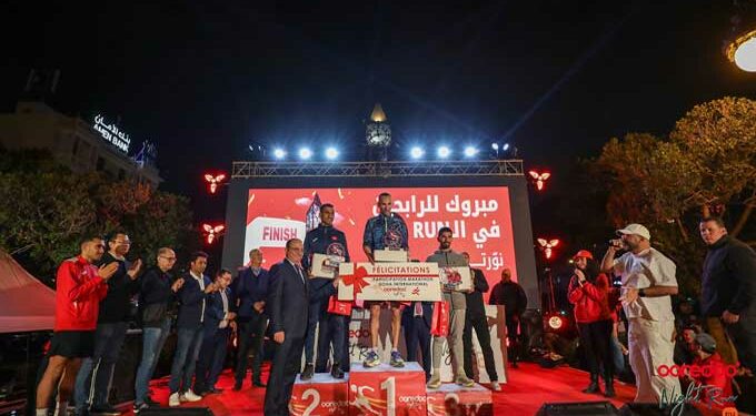 Ooredoo Night Run by Xiaomi, réalisé un succès sans précédent, et attire plus de 4 500 coureurs lors de sa 4ème édition