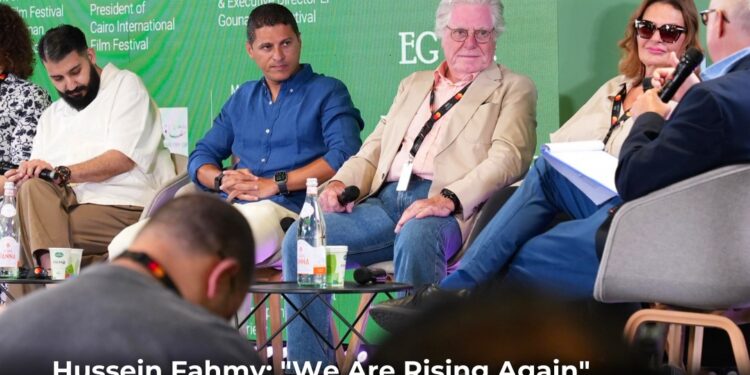 Hussein Fahmy at “Egypt: The Land of Commercial Films in the Arab World” Panel at Cannes: « We Are Rising Again »
