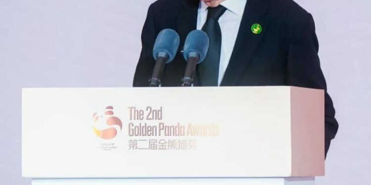 Warm Reception and Active First Day for Cairo Film Festival President at China’s Golden Panda Awards
