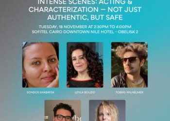 Today: Panel Discussion on « Emotionally Charged Scenes » at Cairo Industry Days